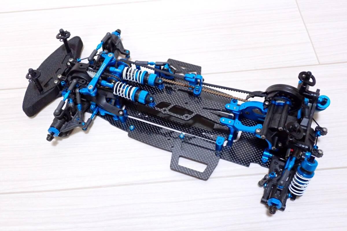 Amazon.co.jp: 110 タミヤ 限定 TA06MS シャーシ オプション